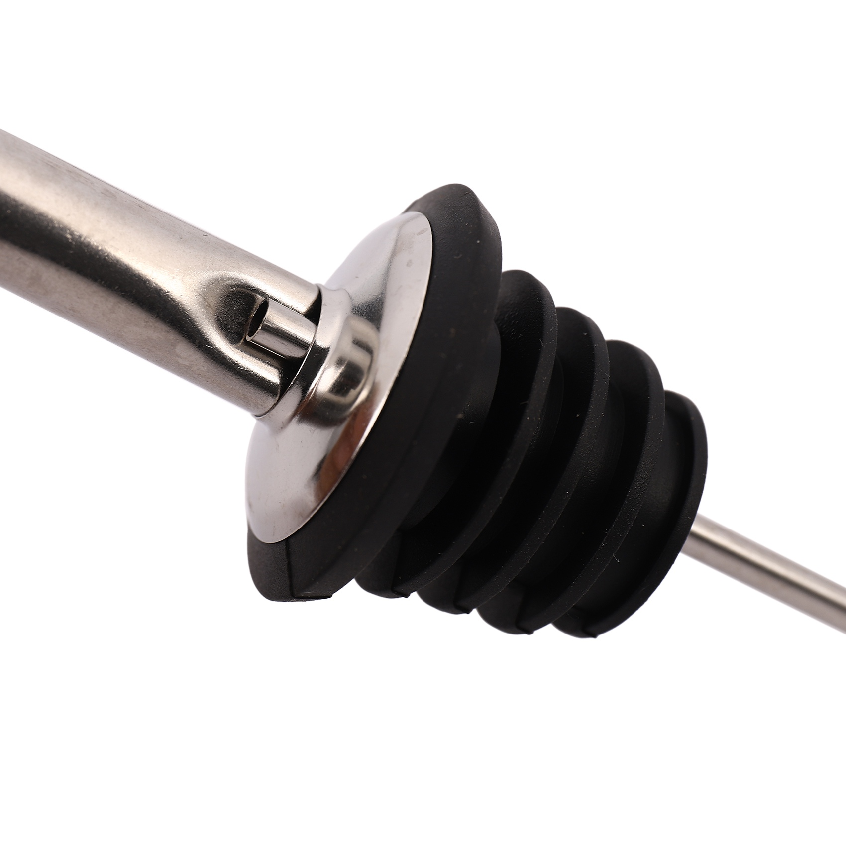 Speed Pourer Cap - Y51A-12 stuks roestvrijstalen snelgieters voor drankflessen,