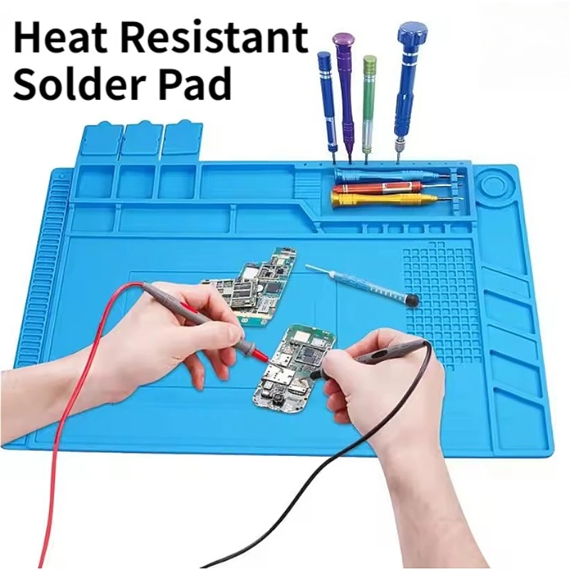 Bar Mat Rubber - 45*30CM Warmte-isolatie Werkmat Soldeerstation Reparatie Pad