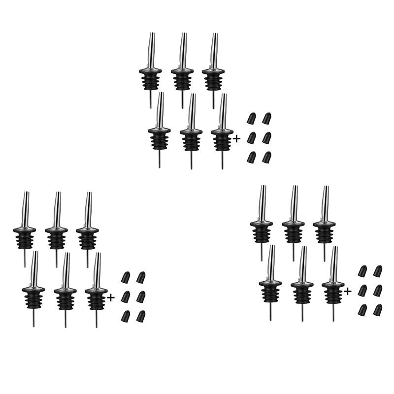 A25F-18Pc RVS schenkers, snel- - Speed Pourer Cap recensie en prijs