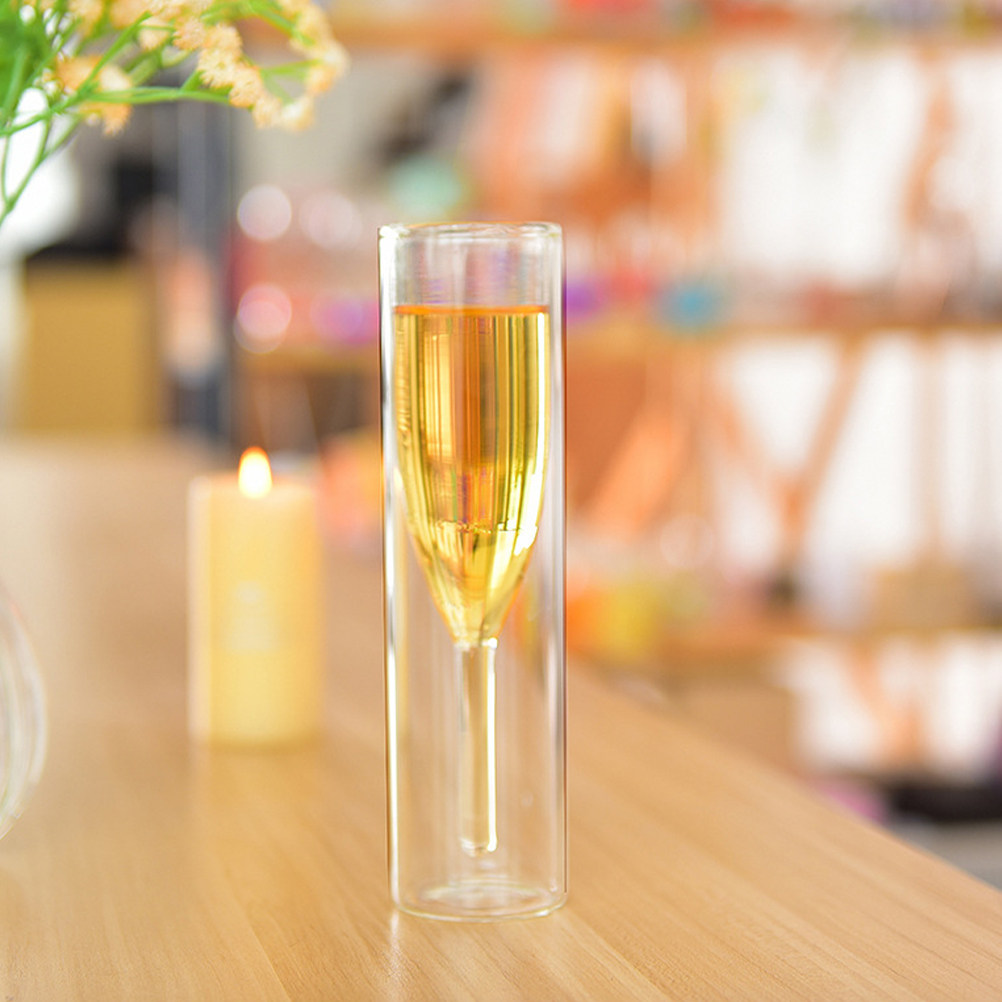 2-delige dubbelwandige glazen  - Home Bar Set recensie en prijs
